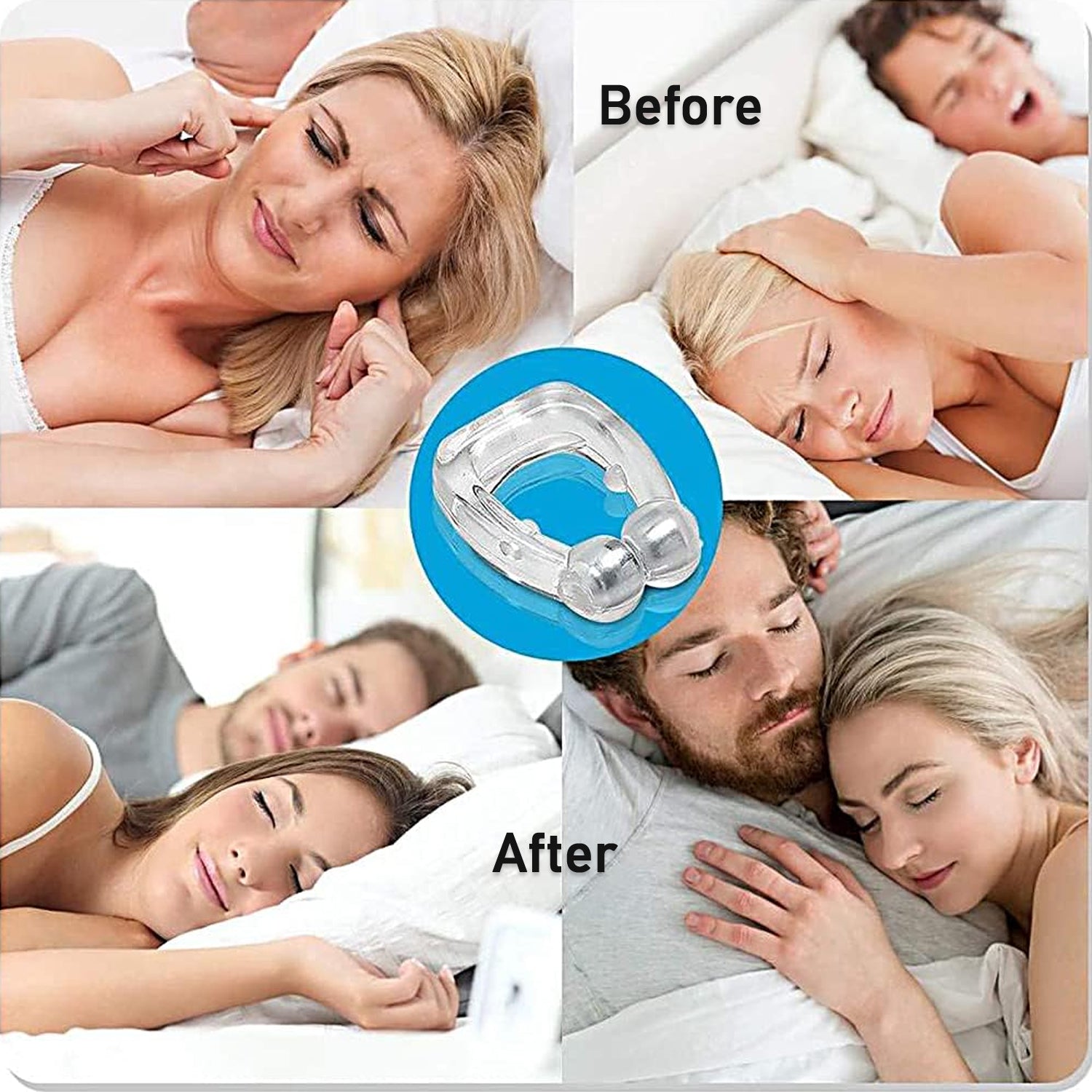 0337 Anti Snore device for men and woman Silicone Magnetic Nose Clip For heavy Snoring sleeper, Snore Stopper, Anti Snoring Device (1 Pc) 0337 Anti Snore device for men and woman Silicone Magnetic Nose Clip For heavy Snoring sleeper, Snore Stopper, Anti Snoring Device (1 Pc)